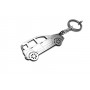Keychain Fiat Panda III 2011-2024 - (type STEEL)